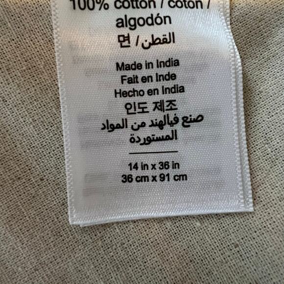 West Elm Woven Baja Pillow Cover Cotton Western Boho - Picture 7 of 7